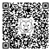 Lien QR Code Three marmots christmas