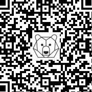 Lien QR Code Lying squirrel with a standing one