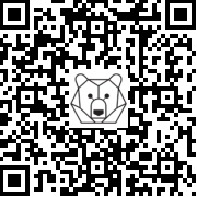 Lien QR Code Two Christmas marmots