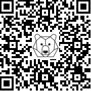 Lien QR Code Three Christmas marmots