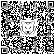 Lien QR Code White Leon with sunbed