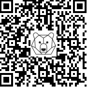 Lien QR Code hedgehog - Standing hedgehog