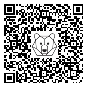 Lien QR Code Cheetah baby lying down