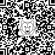 Lien QR Code STANDING POLAR BEAR 1.80 M