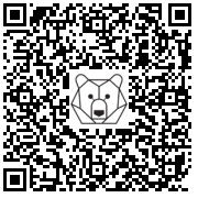 Lien QR Code POLAR BEAR - LYING POLAR BEAR RECONDITIONED