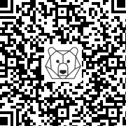 Lien QR Code BROWN LEO HEAD IN THE BASKET