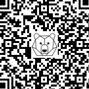 Lien QR Code ACROBATIC WHITE LEON CHRISTMAS