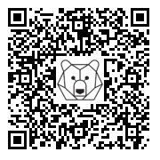 Lien QR Code WHITE LEON FALLEN IN THE GIFT