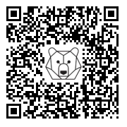 Lien QR Code WHITE LEON GIFT ON ITS HEAD