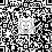 Lien QR Code WHITE LEON GIFT ON ITS HEAD