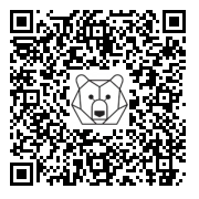 Lien QR Code SITTING WHITE LEON