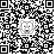 Lien QR Code WHITE WOLF HOWLING