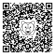 Lien QR Code Standing natural deer