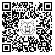 Lien QR Code White Bear Leon Drum