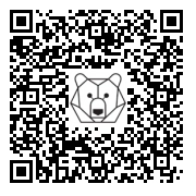 Lien QR Code Two Christmas marmots