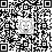 Lien QR Code Apple standing monkey