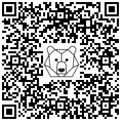 Lien QR Code Polar bear - LOOK-OUT POLAR BEAR