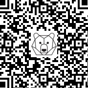 Lien QR Code White Leon Bear Tricycle