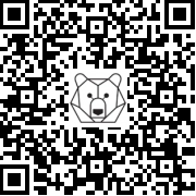 Lien QR Code SITTING GOLDEN DOG