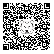 Lien QR Code Bunny - Funny grey Bunny