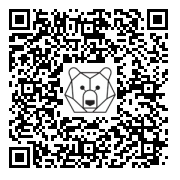 Lien QR Code Bunny -  ACROBATICS GREY BUNNIES