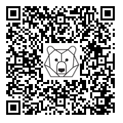 Lien QR Code Bunny Caramelou taping his foot