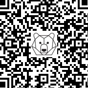 Lien QR Code Pensive bunny Caramelou