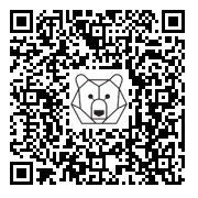 Lien QR Code SITTING WHITE LEONARDO Valentine's Day