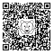 Lien QR Code STANDING BROWN LEO Valentine's Day