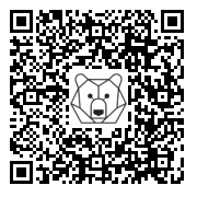 Lien QR Code Reindeer - Natural