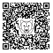 Lien QR Code SITTING BLACK GREAT DANE DOG