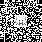 Lien QR Code JUNIOR BEAR CUB STAND UP