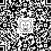 Lien QR Code Hens - Four white hens with eggs