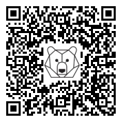 Lien QR Code STANDING GOLDEN DOG