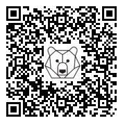 Lien QR Code Marmot & little marmot with flower crown