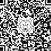 Lien QR Code Marmot & little marmot with flower crown